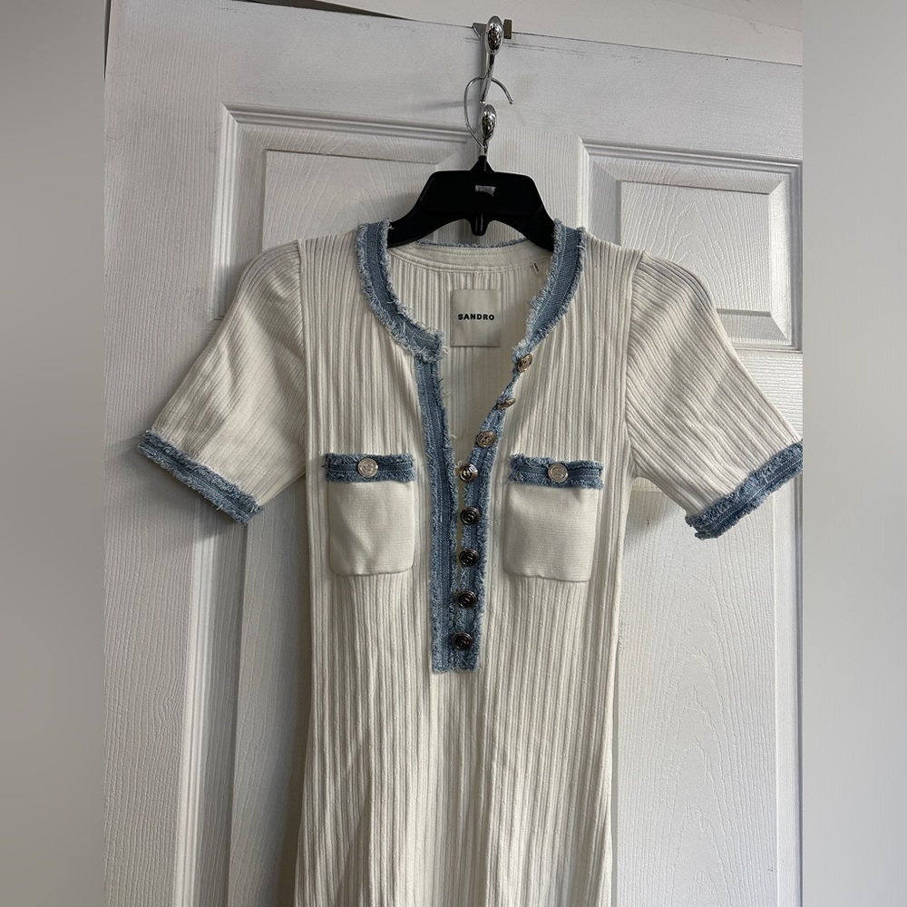 Alecia Ribbed Midi Dress - Picture 4 of 6